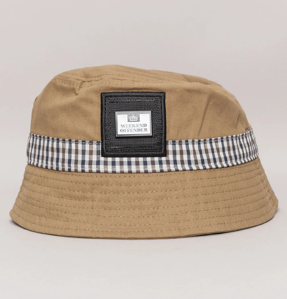 Weekend Offender Comporta Jacket & Bucket Hat Sandstorm