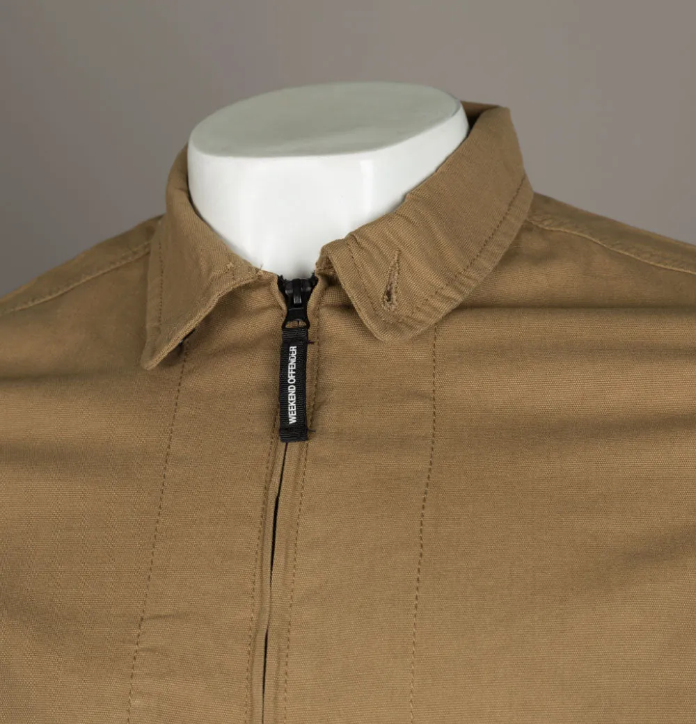 Weekend Offender Comporta Jacket & Bucket Hat Sandstorm