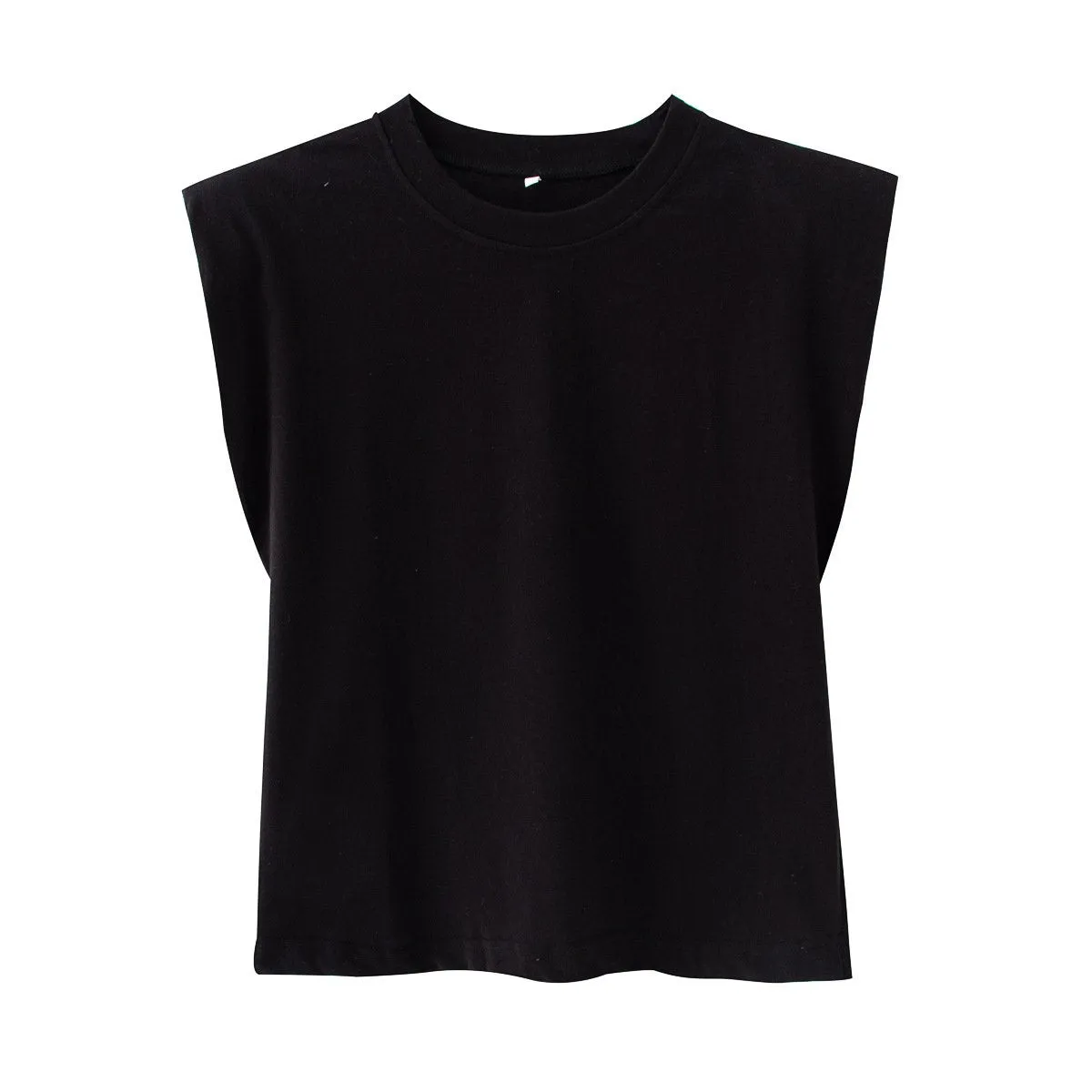 Women Sleeveless Solid Tops